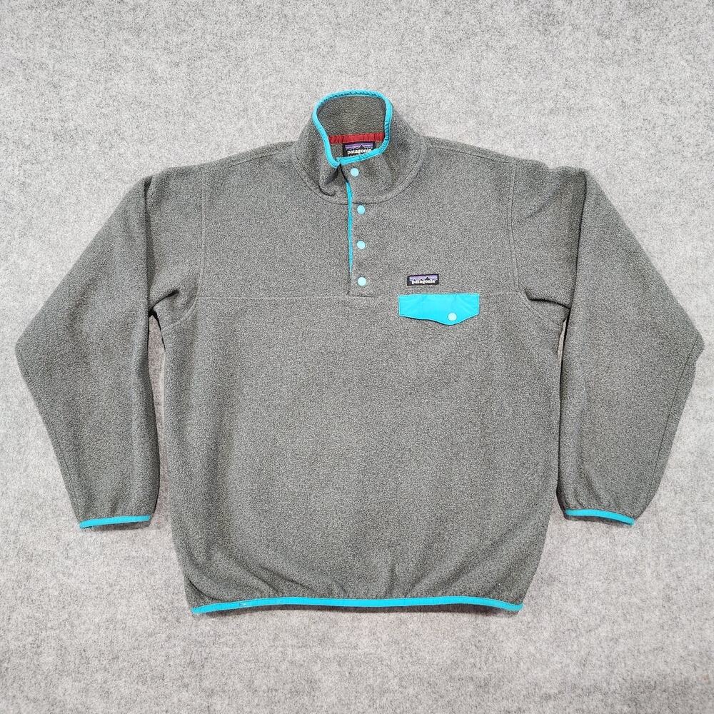 Patagonia Womens XL Lightweight Synchilla Fleece Snap T Pullover Jacket 25455 - Picture 2 of 12